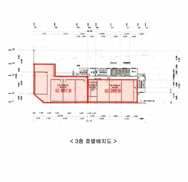 2024타경55446 충청북도 청주시 청원구 오창읍 2산단3로 50, 구분건물 1동 3층 301호외1개호 근린상가 경매 이미지