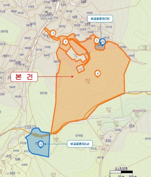 2025타경51360 충청북도 청주시 상당구 낭성면 호정리 566 임야 경매 이미지