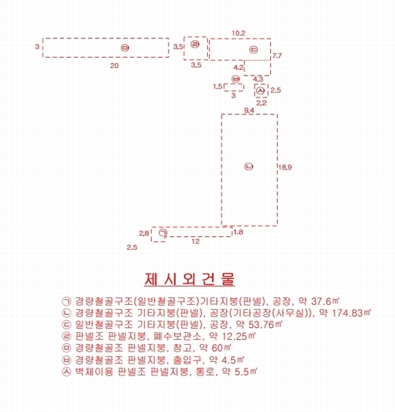 2025타경51426 충청북도 청주시 흥덕구 오송읍 연제리 688 공장 경매 이미지