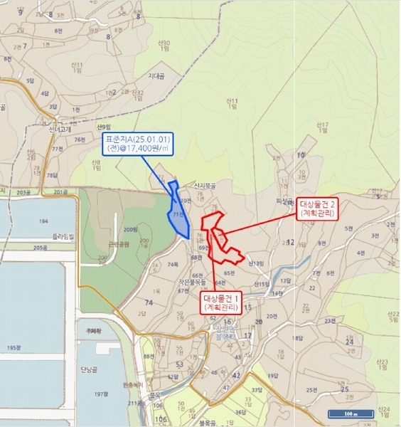 2025타경51556 충청북도 보은군 장안면 불목리 69-1 농지 경매 이미지