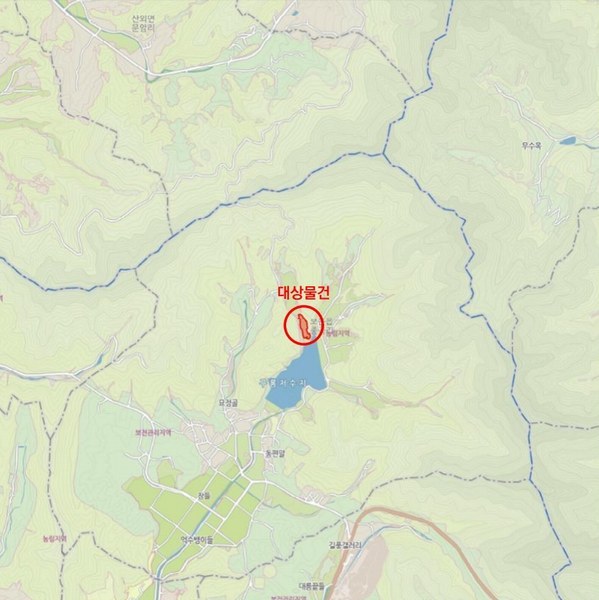 2025타경51638 충청북도 보은군 보은읍 종곡리 111 농지 경매 이미지