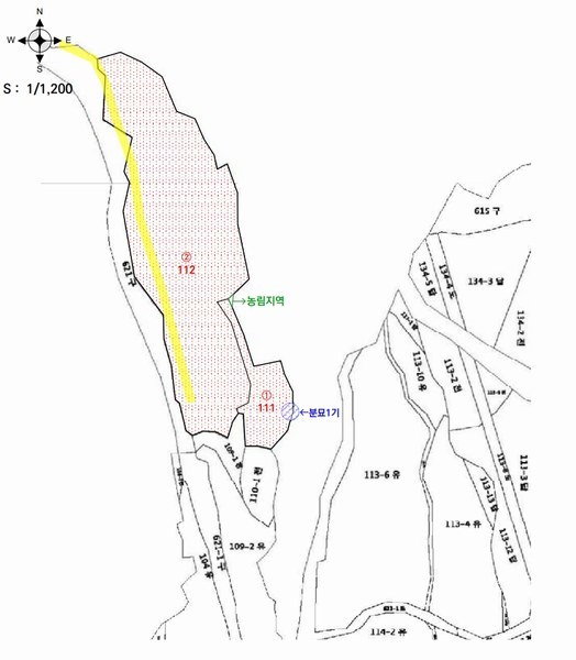 2025타경51638 충청북도 보은군 보은읍 종곡리 111 농지 경매 이미지