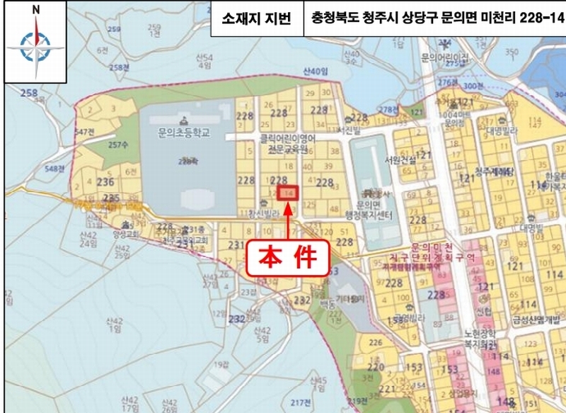 2025타경52021 충청북도 청주시 상당구 문의시내1길 24-3, 대명빌라 3층 301호 다세대(빌라) 경매 이미지