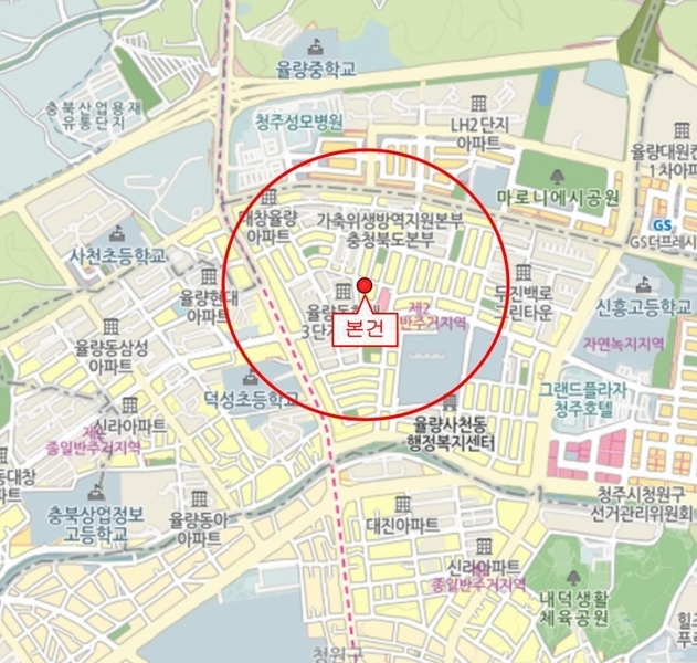 2024타경6178 충청북도 청주시 청원구 공항로138번길 58, 다세대주택 5층 504호 다세대(빌라) 경매 이미지