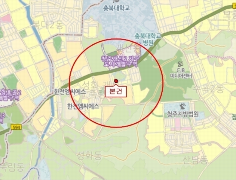 2024타경59752 충청북도 청주시 서원구 신화로36번길 7, 어웰빌리지오피스텔 102동 2층 205호 오피스텔 경매 이미지