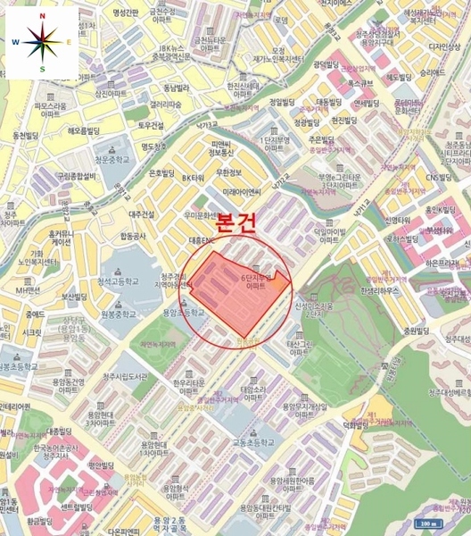 2025타경3237 충청북도 청주시 상당구 원봉로 52, 용암주공아파트1단지 101동 1층 101호 아파트[공급21평형] 경매 이미지