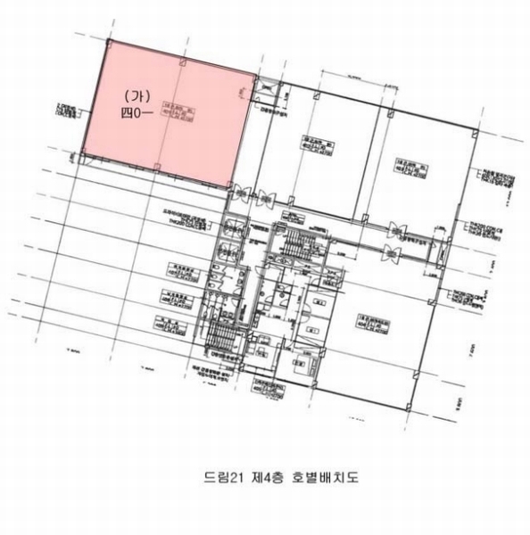 2025타경5080 충청북도 청주시 상당구 산성로116번길 28, 드림21 4층 401호 근린상가 경매 이미지