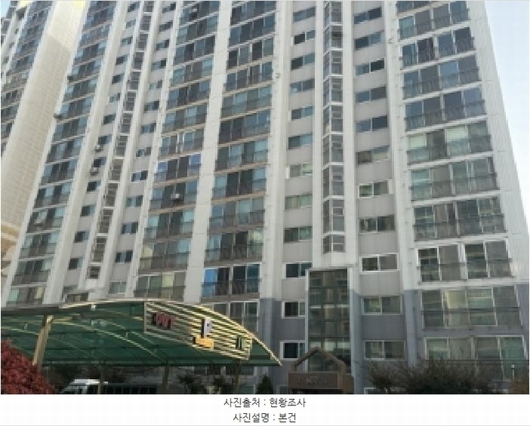 2025타경5264 충청북도 청주시 서원구 1순환로1137번길 19, 청주분평주공6단지아파트 607동 13층 1303호 아파트[공급32평형] 경매 이미지