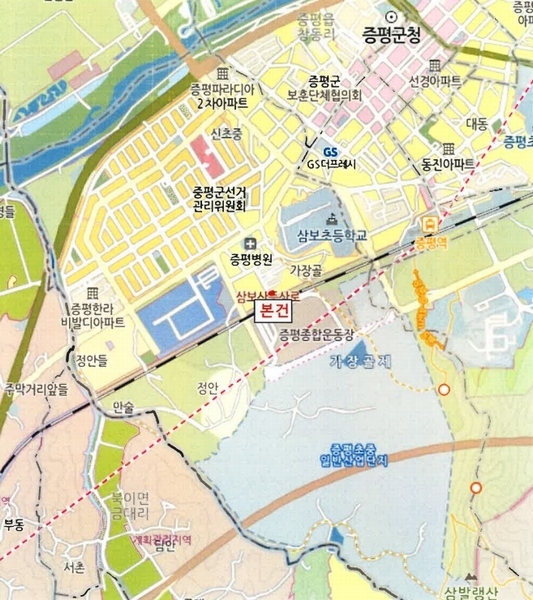 2025타경51569 충청북도 증평군 증평읍 초중리 114-7 농지 경매 이미지