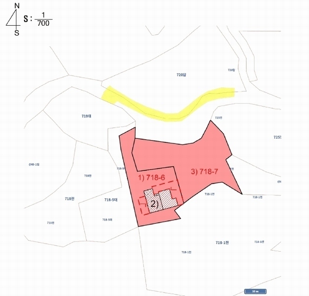 2025타경51785 충청북도 괴산군 문광면 광덕리 718-7 농지 경매 이미지