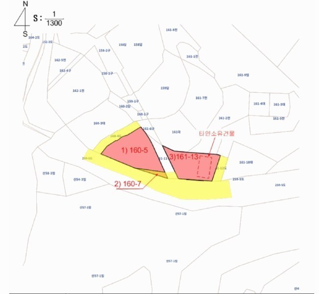 2025타경4469 충청북도 청주시 서원구 남이면 구암리 160-5 임야 경매 이미지