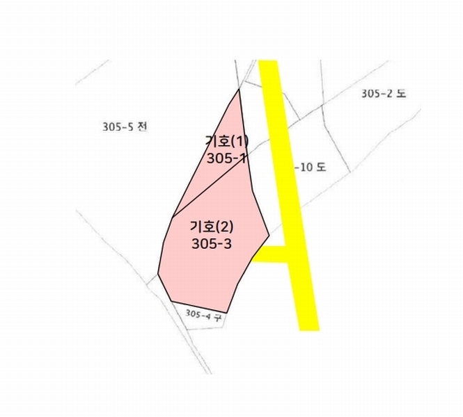 2025타경51374 충청북도 청주시 흥덕구 강내면 학천리 305-1 농지 경매 이미지