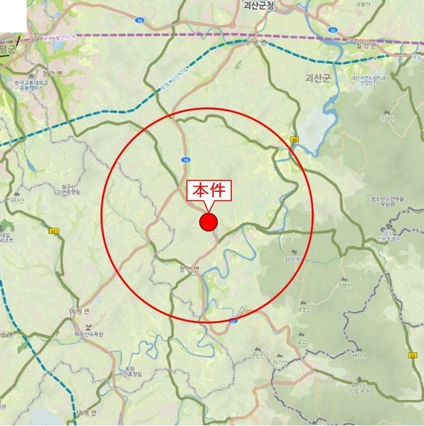 2025타경51420 충청북도 괴산군 청천면 금평리 20-1 임야 경매 이미지