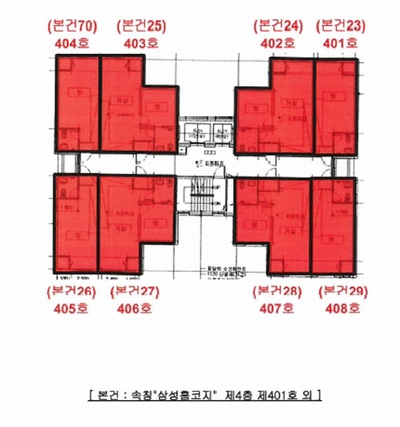 2020타경3188 충청북도 청주시 청원구 내수읍 마산리 157-3 오피스텔 경매 이미지
