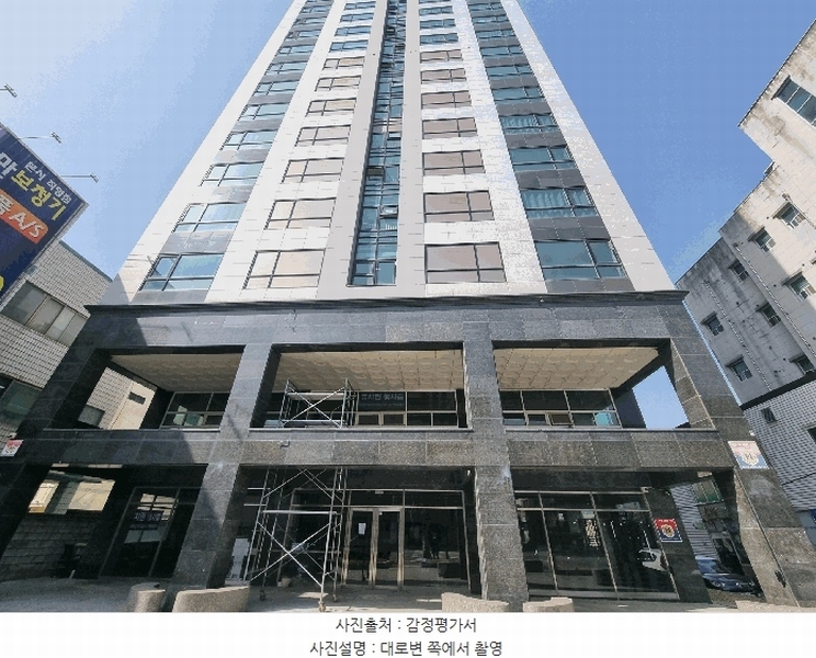 2025타경993 충청북도 청주시 청원구 상당로243번길 5, 하이브레드 오피스텔 10층 1006호 오피스텔[계약17평형] 경매 이미지