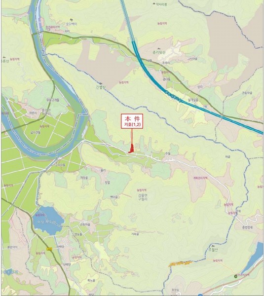 2025타경2708 충청북도 괴산군 감물면 구월리 146 농지 경매 이미지