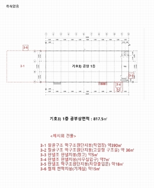 2025타경2821 충청북도 진천군 문백면 옥성리 401-1 공장 경매 이미지