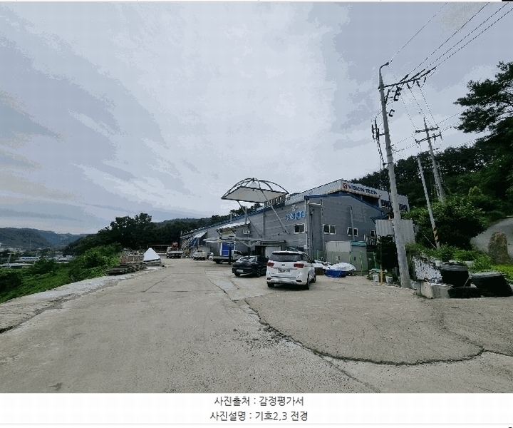 2025타경2821 충청북도 진천군 문백면 옥성리 401-1 공장 경매 이미지