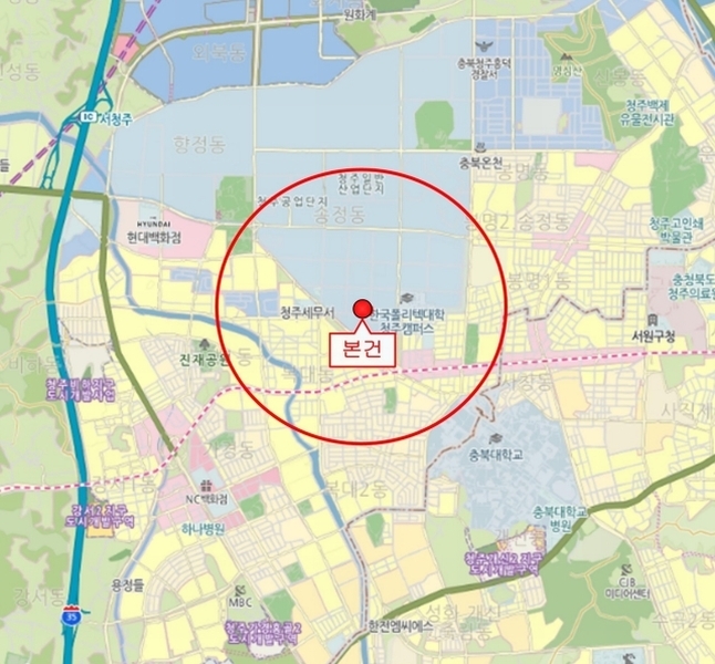 2025타경2937 충청북도 청주시 흥덕구 봉명로 31, 티원타워지식산업센터 3층 304호 아파트형공장 경매 이미지