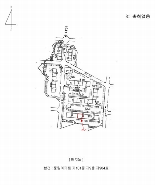 2025타경3398 충청북도 청주시 상당구 꽃산동로 36, 풍림아파트 101동 8층 804호 아파트[공급49평형] 경매 이미지
