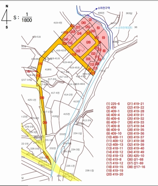 2025타경50953 충청북도 진천군 진천읍 장관리 225-6 과수원 경매 이미지