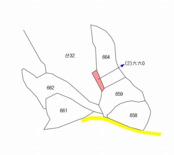 2025타경51270 충청북도 진천군 광혜원면 죽현리 660 임야 경매 이미지