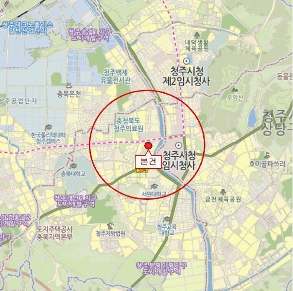 2025타경51304 충청북도 청주시 서원구 사운로 65, 뜰안애오피스텔 7층 701호 오피스텔[계약26평형] 경매 이미지