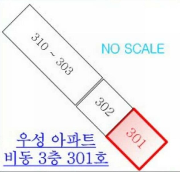 2025타경51585 충청북도 청주시 청원구 향군로141번길 21, 우성아파트 비동 3층 301호 아파트[공급20평형] 경매 이미지