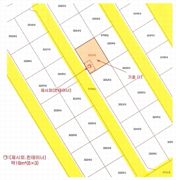 2025타경30 충청북도 청주시 상당구 용암동 3213 대지 경매 이미지