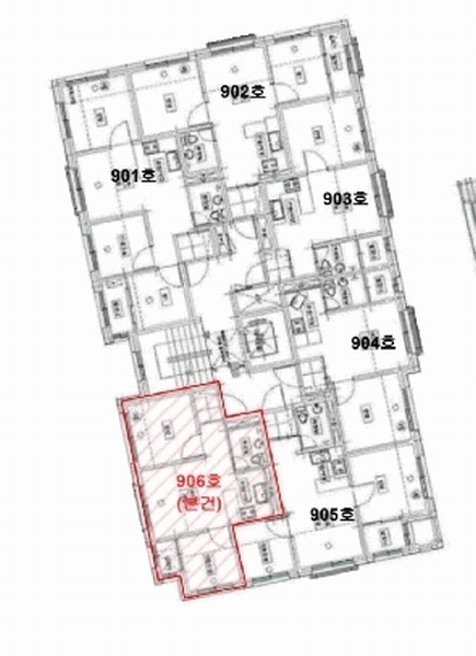 2025타경10091 서울특별시 강서구 가로공원로 178-5, 케이씨타운 9층 906호 다세대(빌라) 경매 이미지