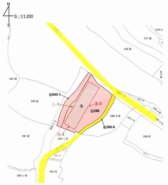 2025타경51518 충청북도 청주시 흥덕구 옥산면 호죽리 288 공장 경매 이미지