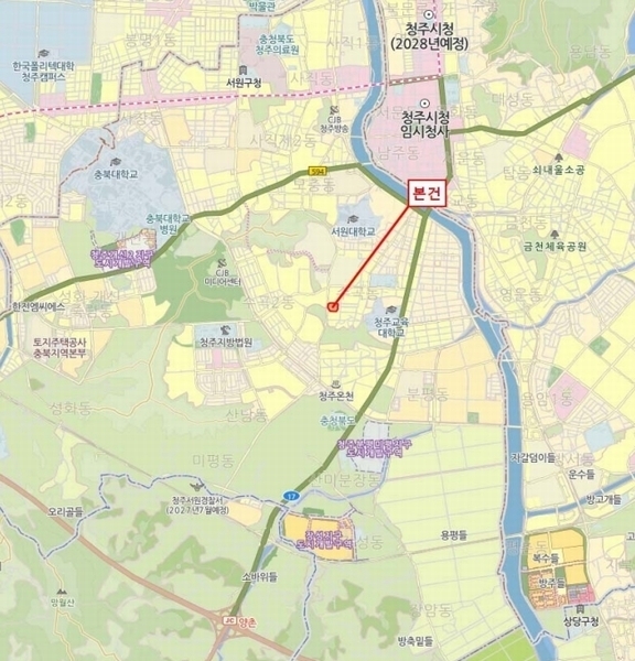 2025타경51933 충청북도 청주시 서원구 매봉로76번길 18, 대림아파트 202동 2층 203호 아파트[공급28평형] 경매 이미지