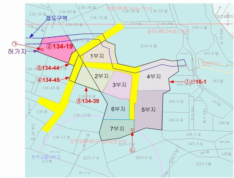 2024타경3042 충청북도 충주시 대소원면 검단리 산16-1 임야 경매 이미지