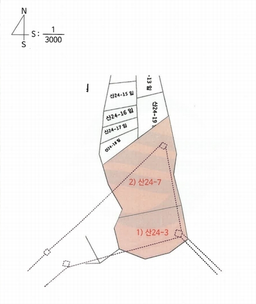 2024타경3561 충청북도 충주시 호암동 산24-3 임야 경매 이미지