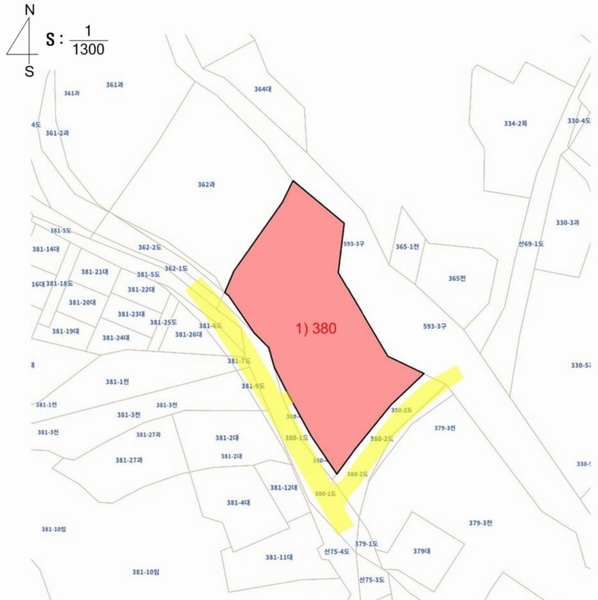 2025타경1524 충청북도 충주시 주덕읍 신양리 380 농지 경매 이미지