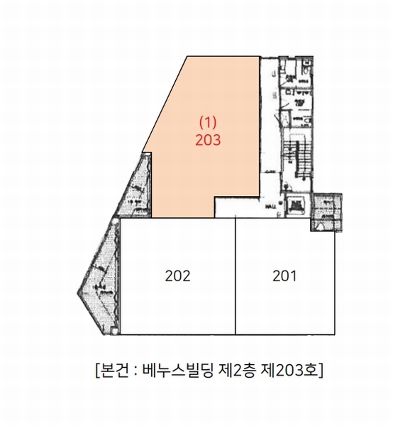2025타경1753 충청북도 음성군 장성로 41, 베누스빌딩 2층 203호 근린상가 경매 이미지