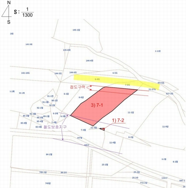 2025타경30218 충청북도 음성군 소이면 대장리 7-2 농지 경매 이미지