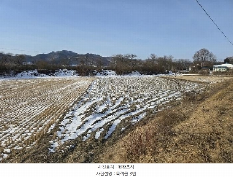 2025타경30218 충청북도 음성군 소이면 대장리 7-2 농지 경매 이미지