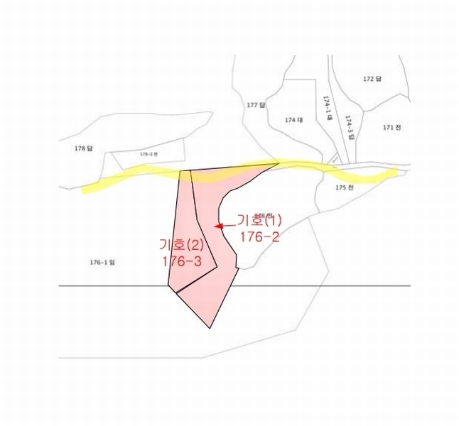 2025타경30409 충청북도 음성군 생극면 관성리 176-2 임야 경매 이미지