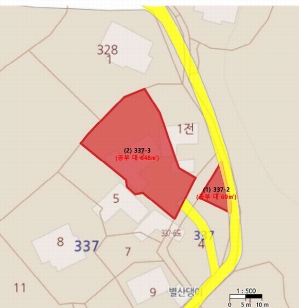 2025타경30421 충청북도 음성군 금왕읍 오선리 337-2 대지 경매 이미지