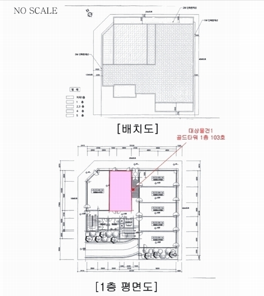 2025타경30467 충청북도 음성군 사예2길 26, 골드타워 1층 103호 근린상가 경매 이미지