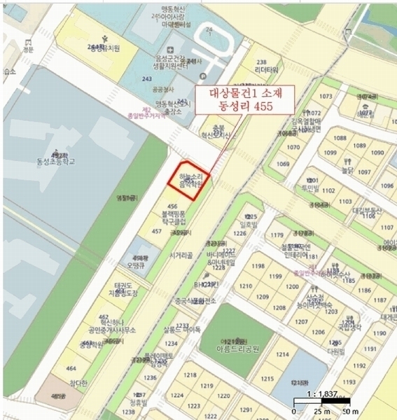 2025타경30467 충청북도 음성군 사예2길 26, 골드타워 1층 103호 근린상가 경매 이미지