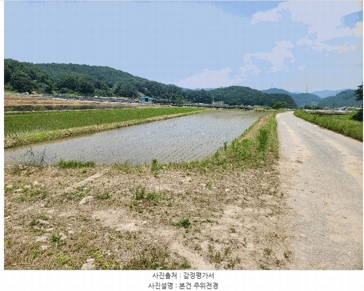 2025타경30537 충청북도 충주시 앙성면 모점리 39 농지 경매 이미지