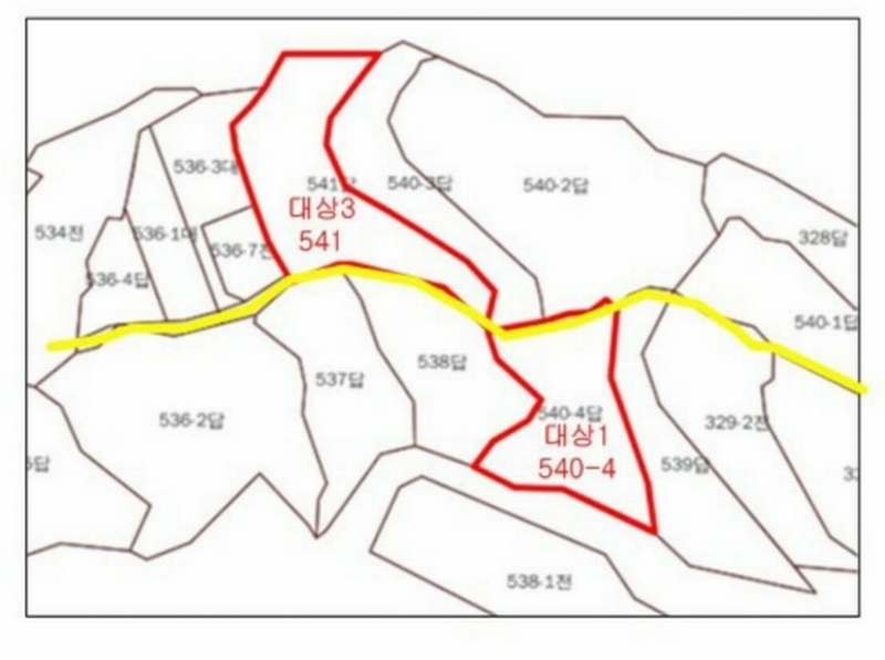 2025타경30567 충청북도 충주시 소태면 주치리 541 농지 경매 이미지