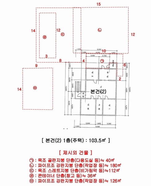 2024타경1947 충청북도 충주시 앙성면 영죽리 130-1 창고 경매 이미지