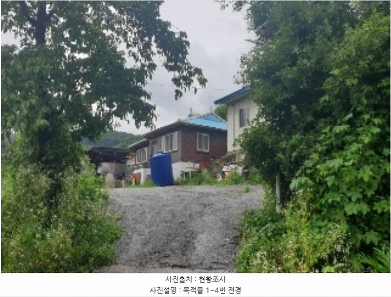 2024타경1947 충청북도 충주시 앙성면 영죽리 130-1 창고 경매 이미지