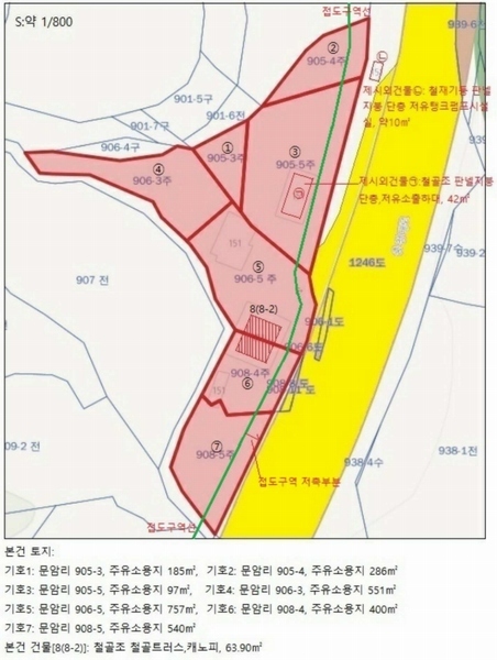 2024타경2384 충청북도 음성군 원남면 문암리 905-3 주유소(위험물) 경매 이미지