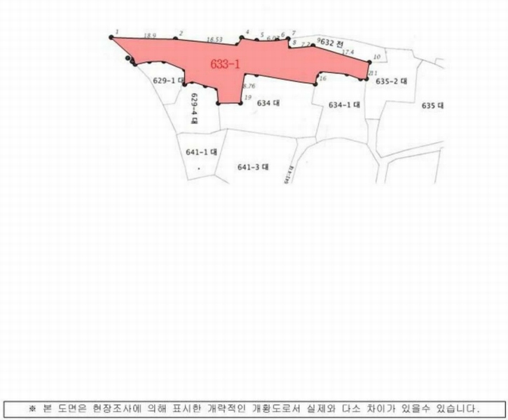 2024타경2506 경상남도 창원시 마산합포구 구산면 수정리 633-1 대지 경매 이미지