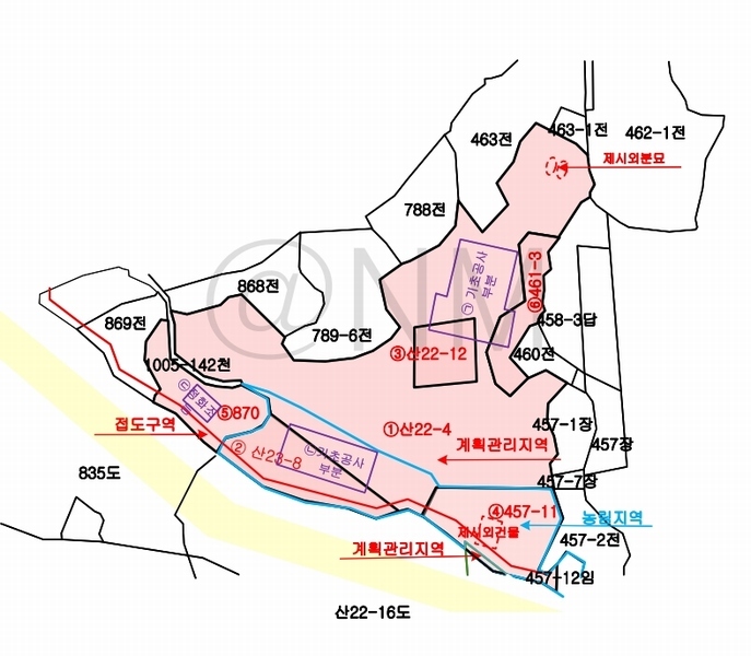 2024타경33654 충청북도 음성군 음성읍 신천리 산22-4 임야 경매 이미지
