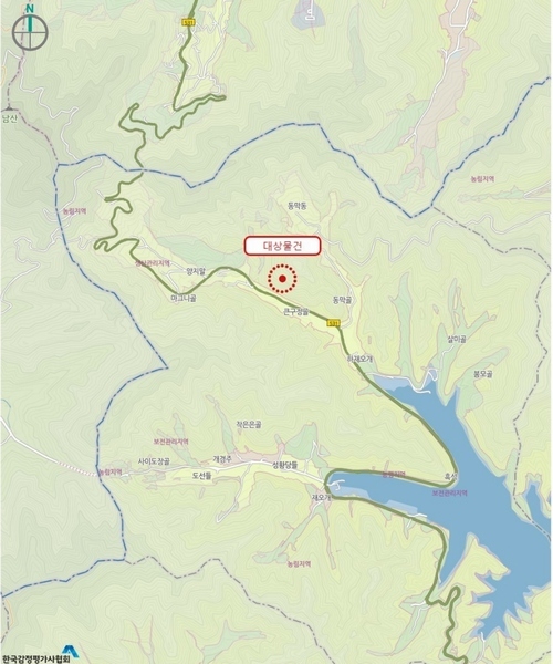 2024타경33876 충청북도 충주시 살미면 재오개리 산39 임야 경매 이미지